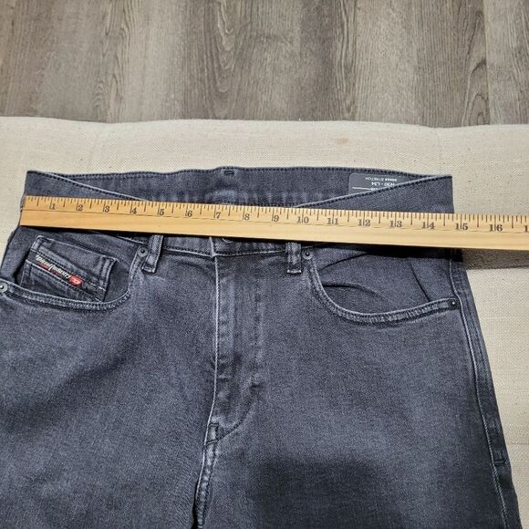 Diesel Mens D-Strukt Slim Jeans in Black 30 X 34 09A14 - Picture 9 of 12